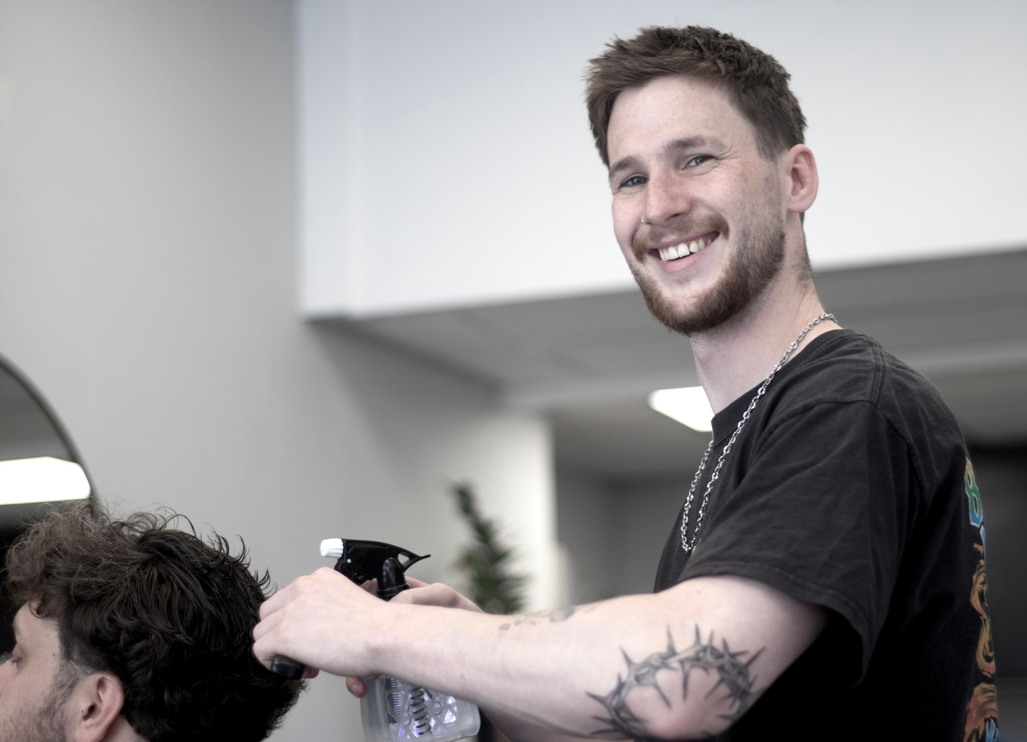 Jochem Welling, oprichter van Welling's Cuts & Shaves